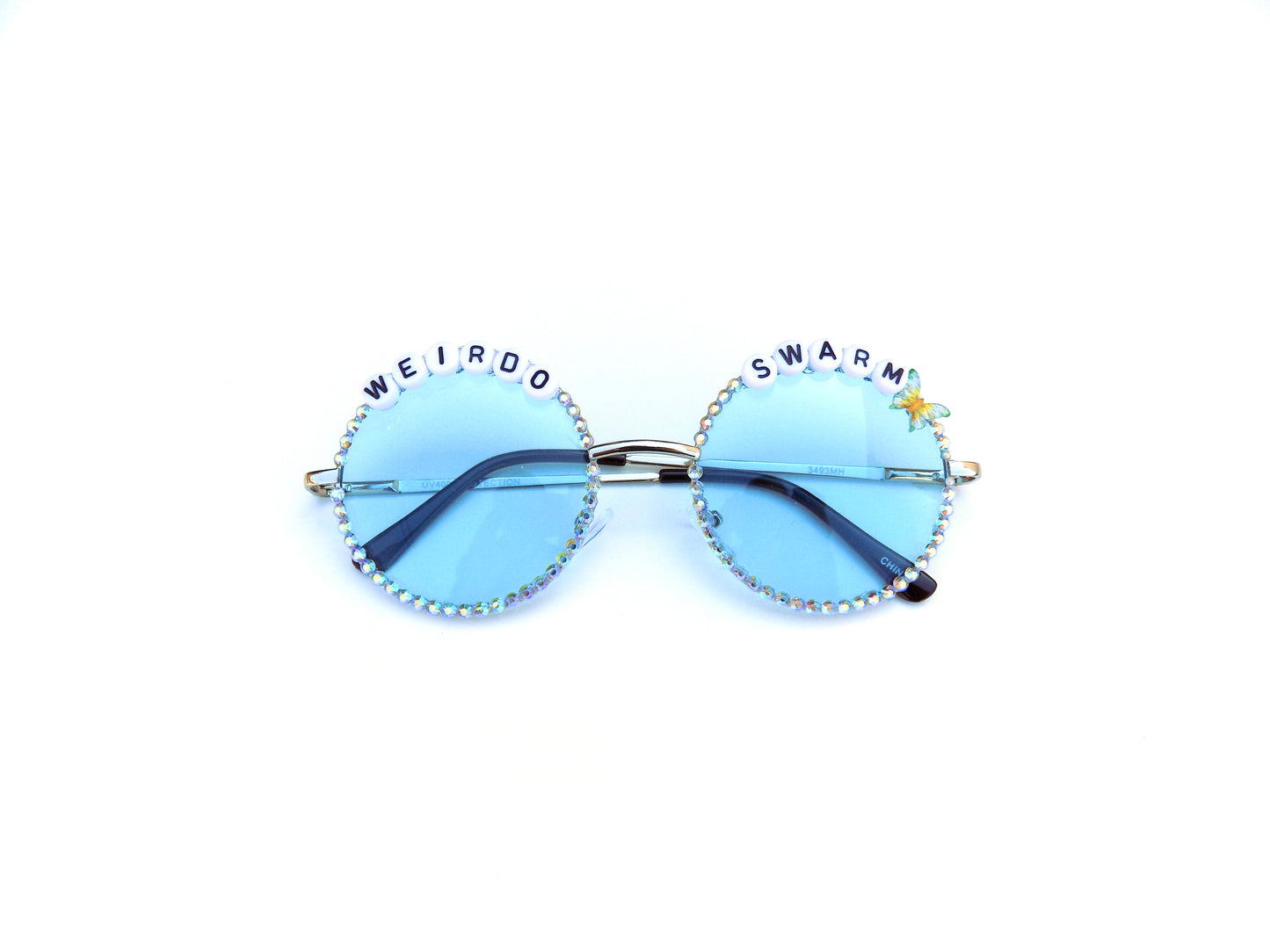 King Gizz WEIRDO SWARM round metal frame sunnies