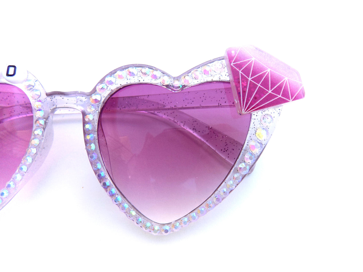More Colors! Taylor Swift BEJEWELED heart-shaped cat eye sunnies
