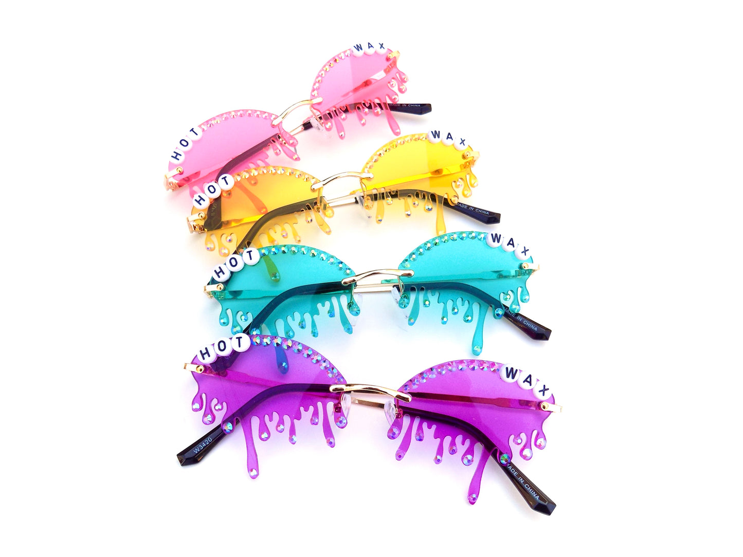 More Colors! King Gizzard HOT WAX psychedelic melting sunnies