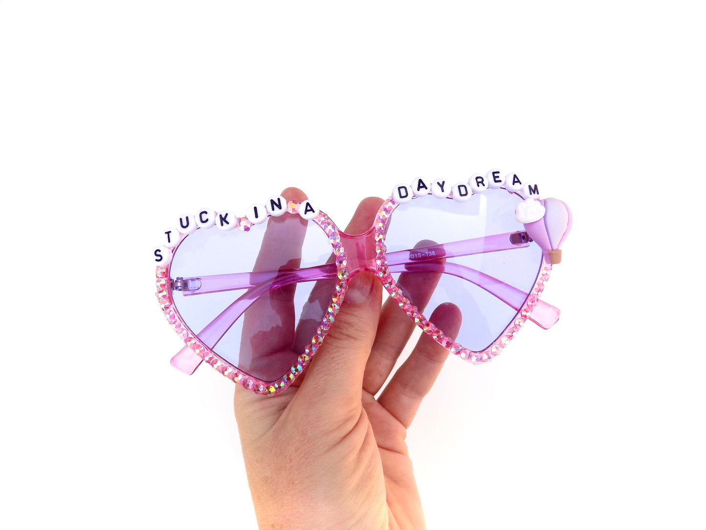 King Gizzard STUCK IN A DAYDREAM oversized heart-shaped sunnies