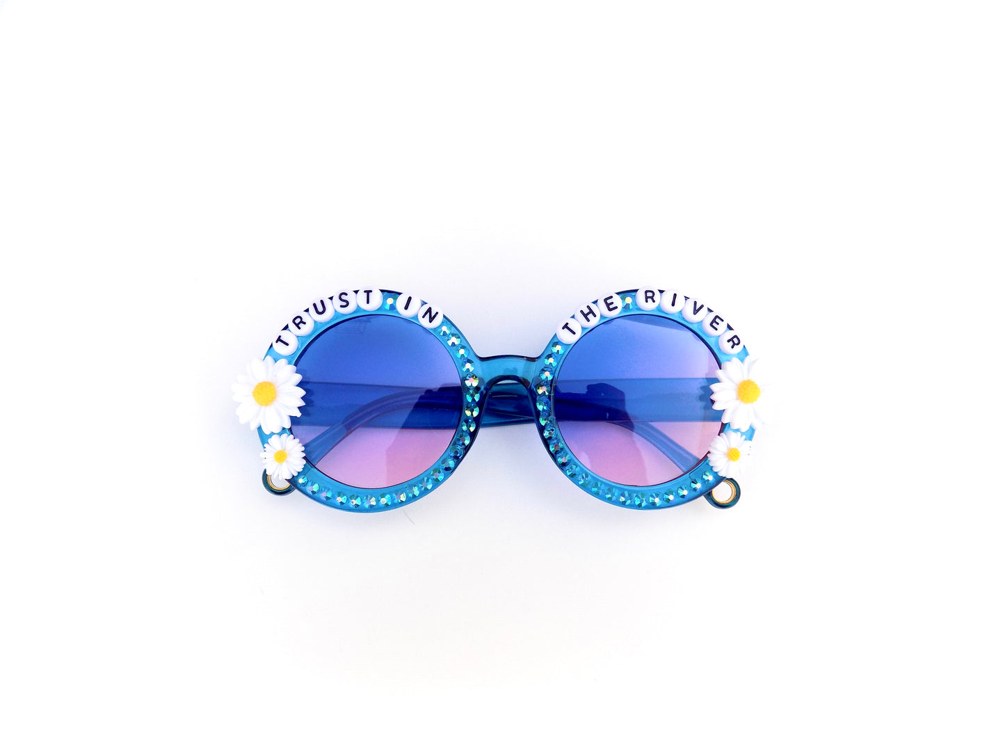 King Gizzard TRUST IN THE RIVER round sunnies