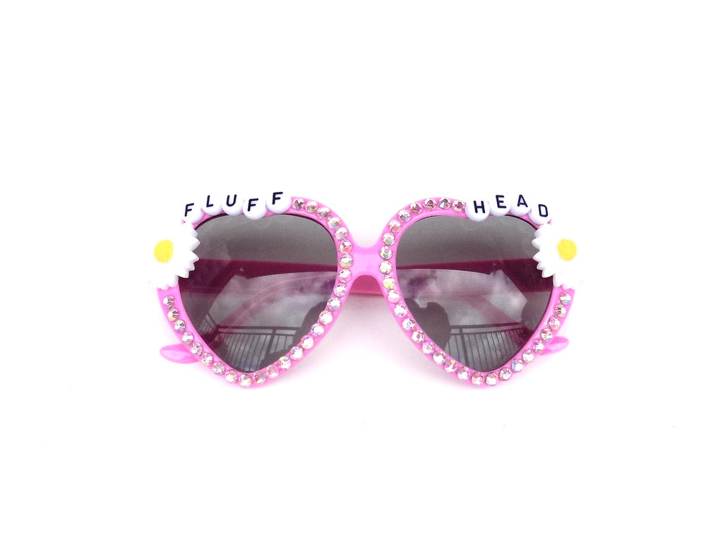 CHILDREN'S "Fluffhead" heart-shaped sunnies