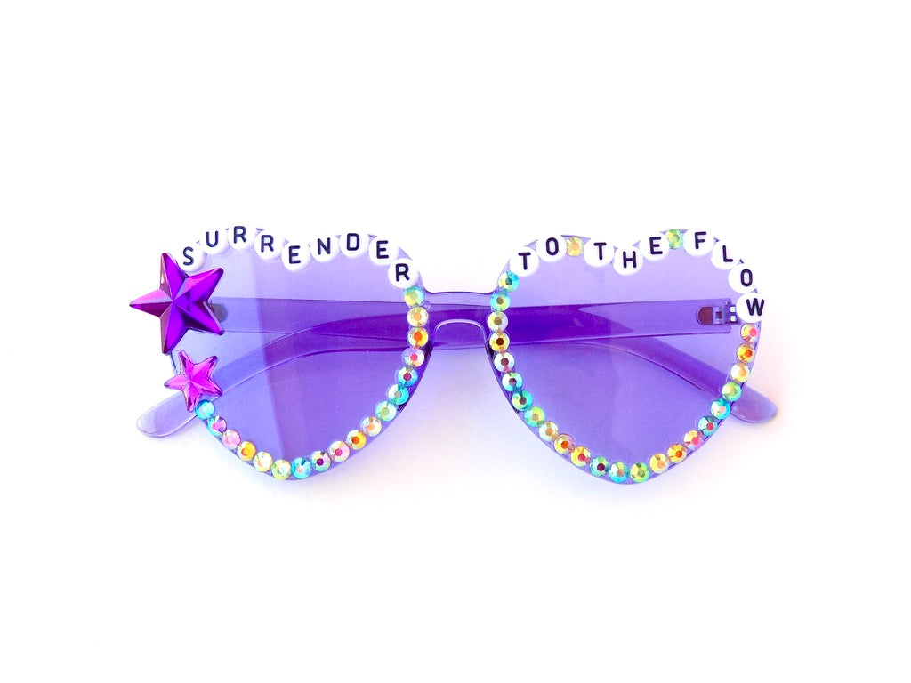 More colors! Phish SURRENDER TO THE FLOW heart-shaped sunnies
