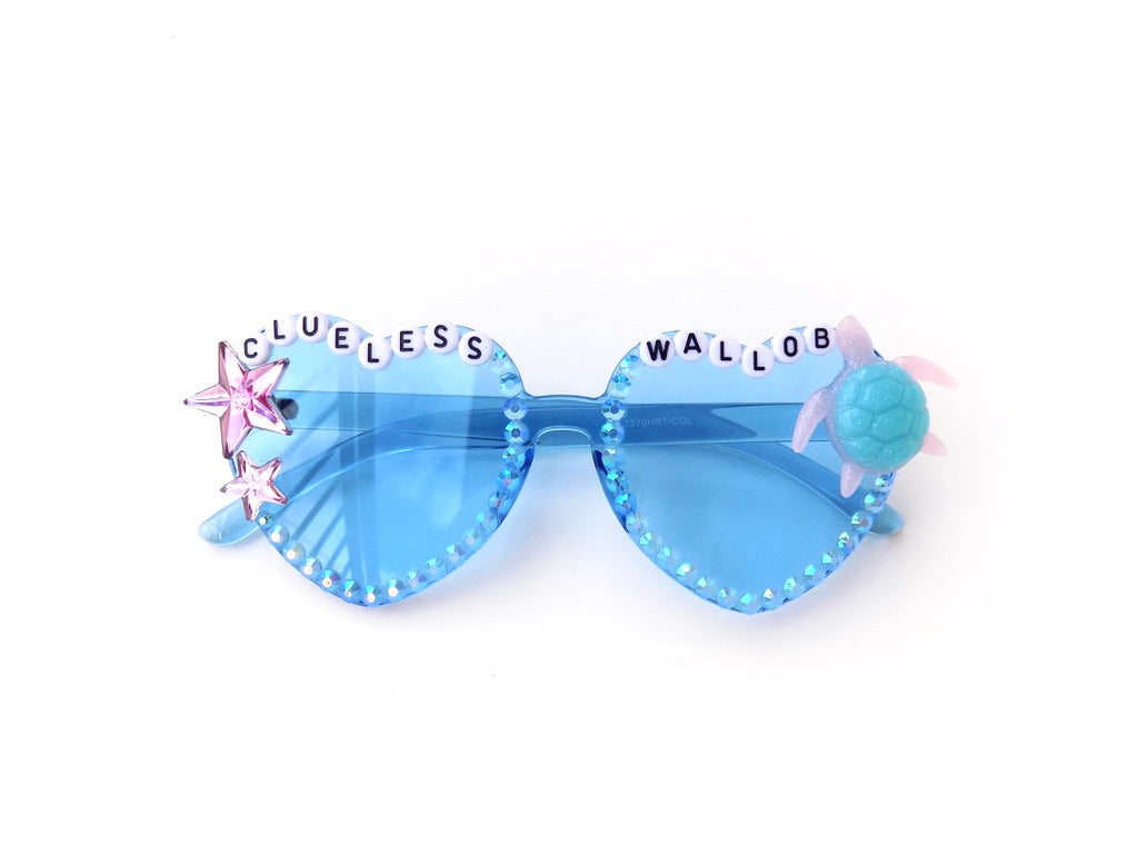 Phish CLUELESS WALLOB heart-shaped sunnies
