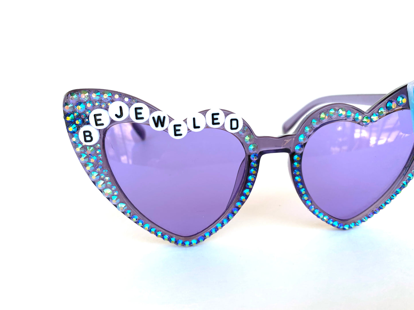 More Colors! Taylor Swift BEJEWELED heart-shaped cat eye sunnies