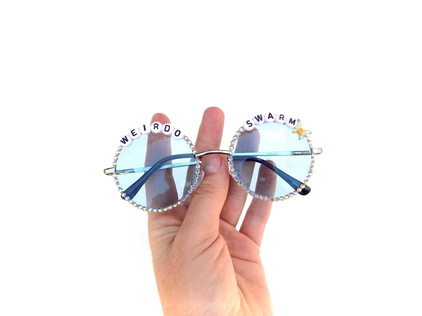 King Gizz WEIRDO SWARM round metal frame sunnies