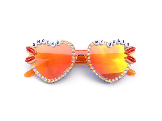 More Colors! Phish SHOCKS MY BRAIN heart-shaped sunnies