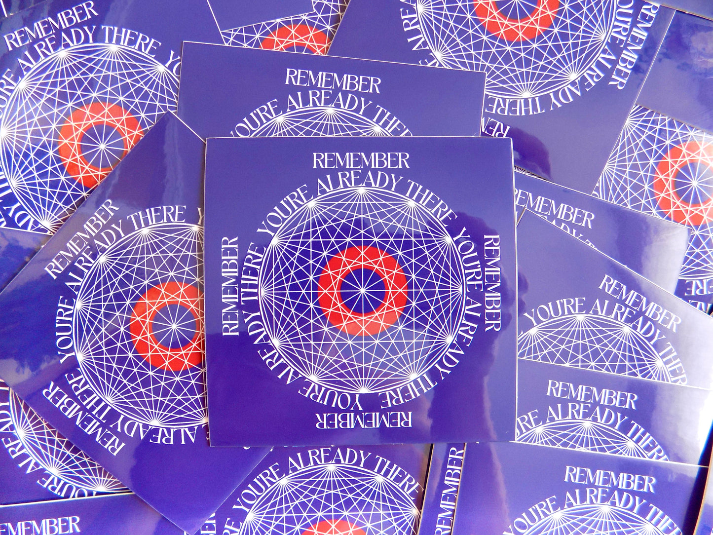 Phish Sigma Oasis / Be Here Now sticker (version 2.0)