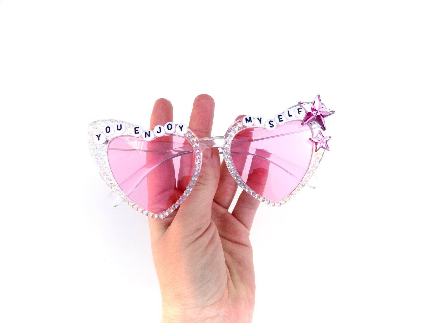 Phish YOU ENJOY MYSELF cat-eye heart-shaped sunnies