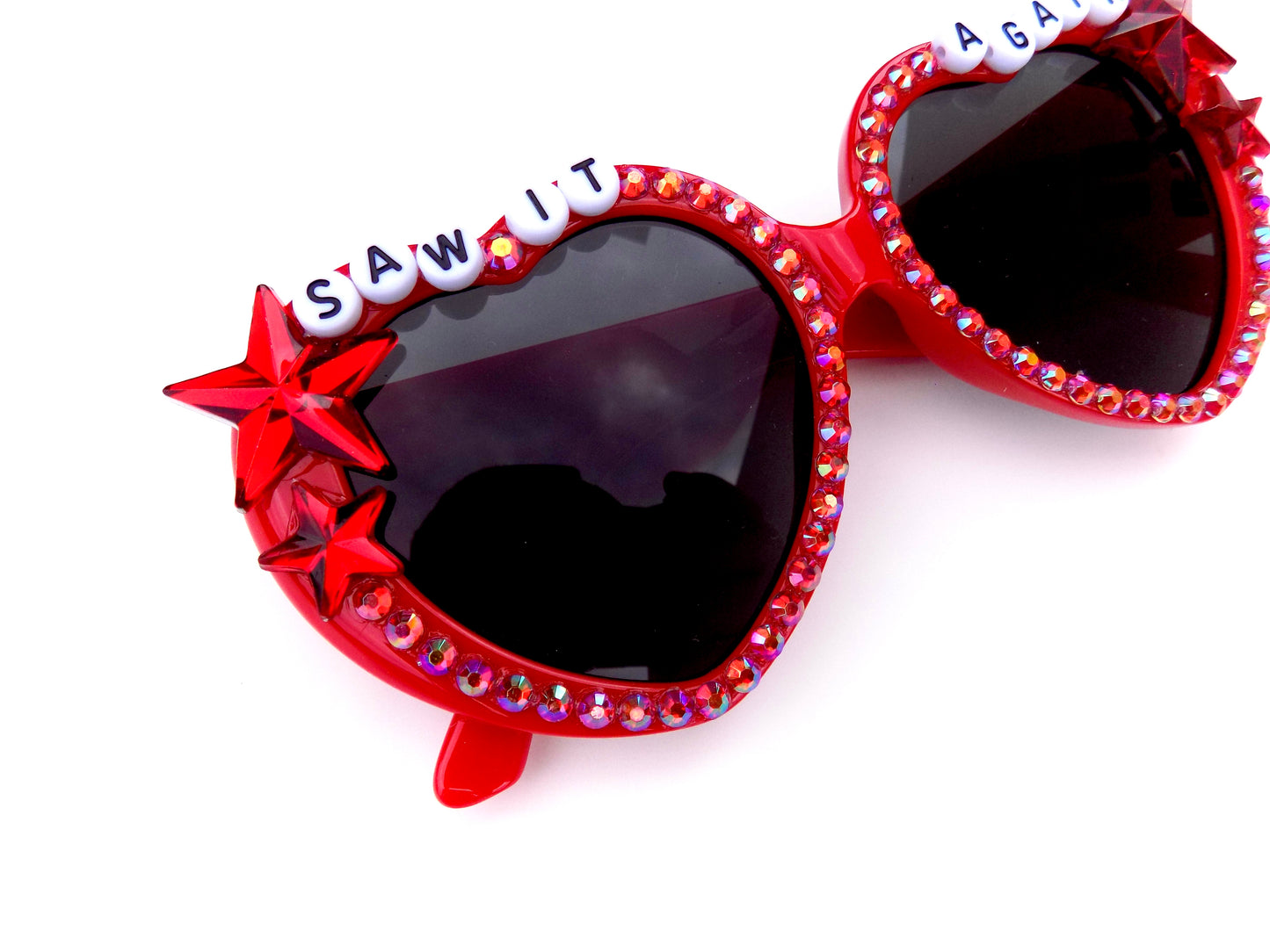 Phish SAW IT AGAIN chunky heart-shaped sunnies