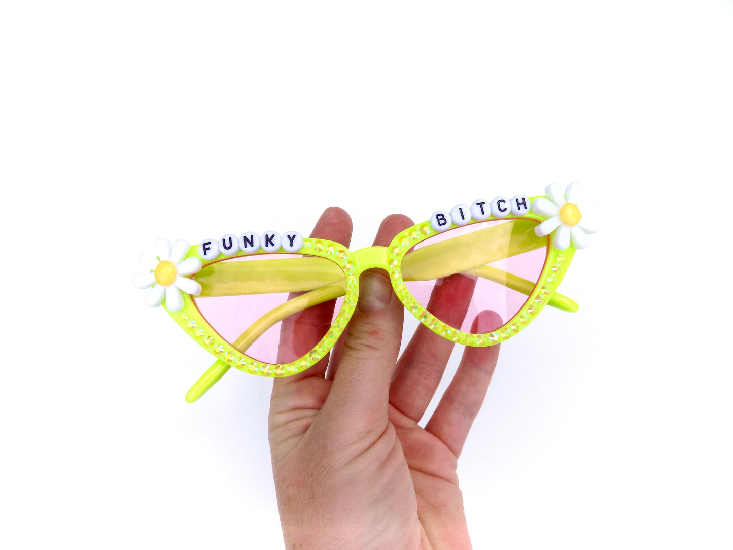 More Colors! Phish FUNKY BITCH retro cat-eye sunnies