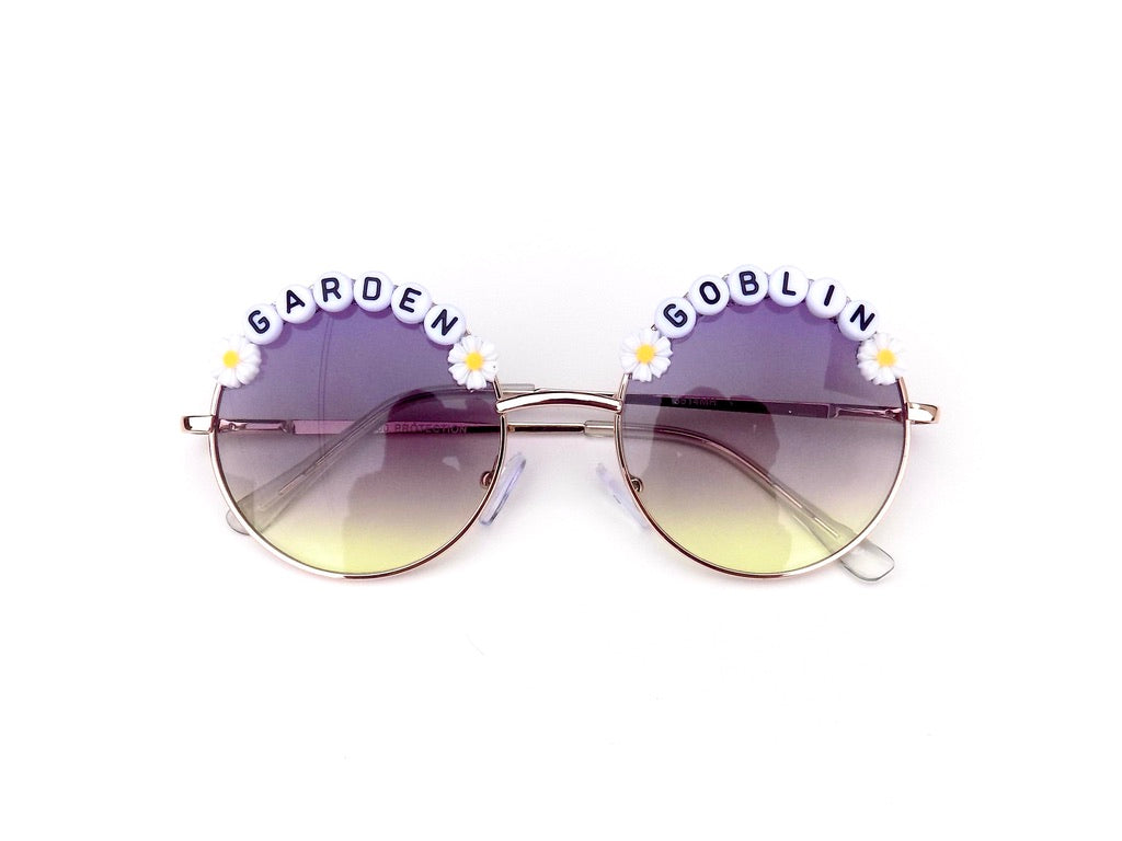 King Gizzard GARDEN GOBLIN round metal sunnies
