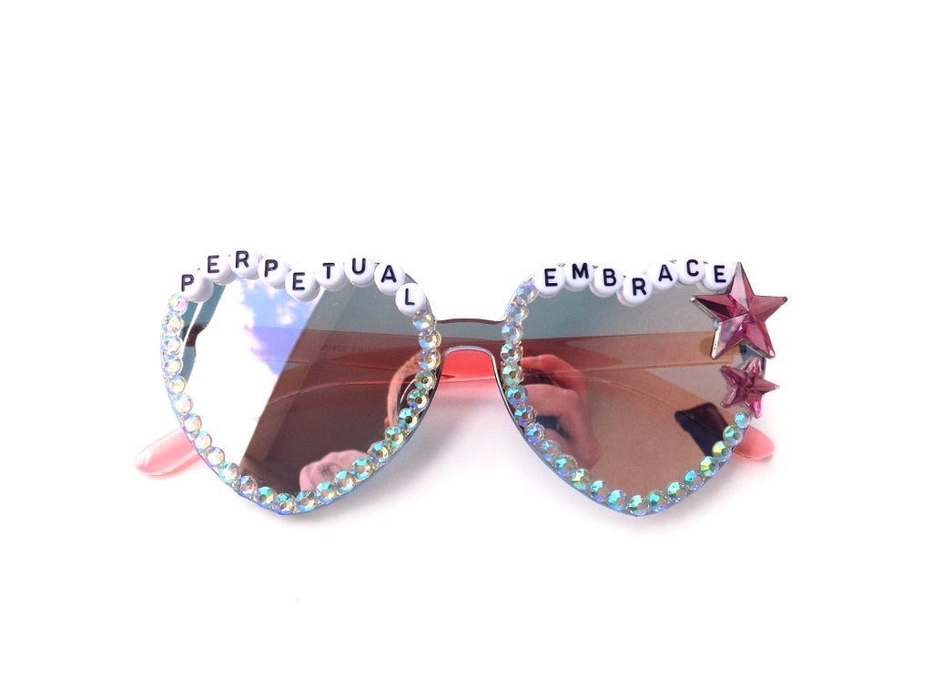 Phish/TV on the Radio PERPETUAL EMBRACE heart-shaped sunnies