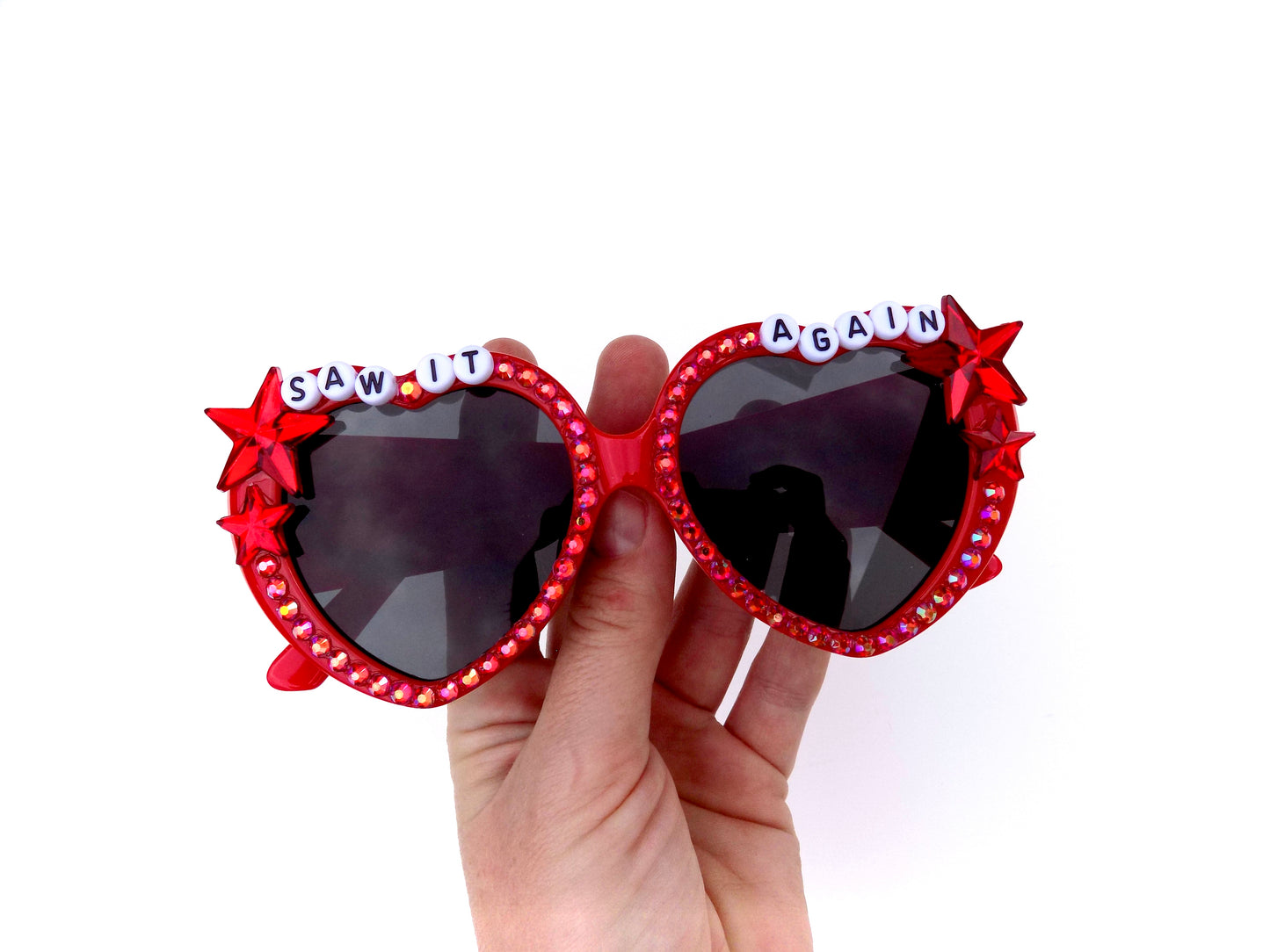Phish SAW IT AGAIN chunky heart-shaped sunnies