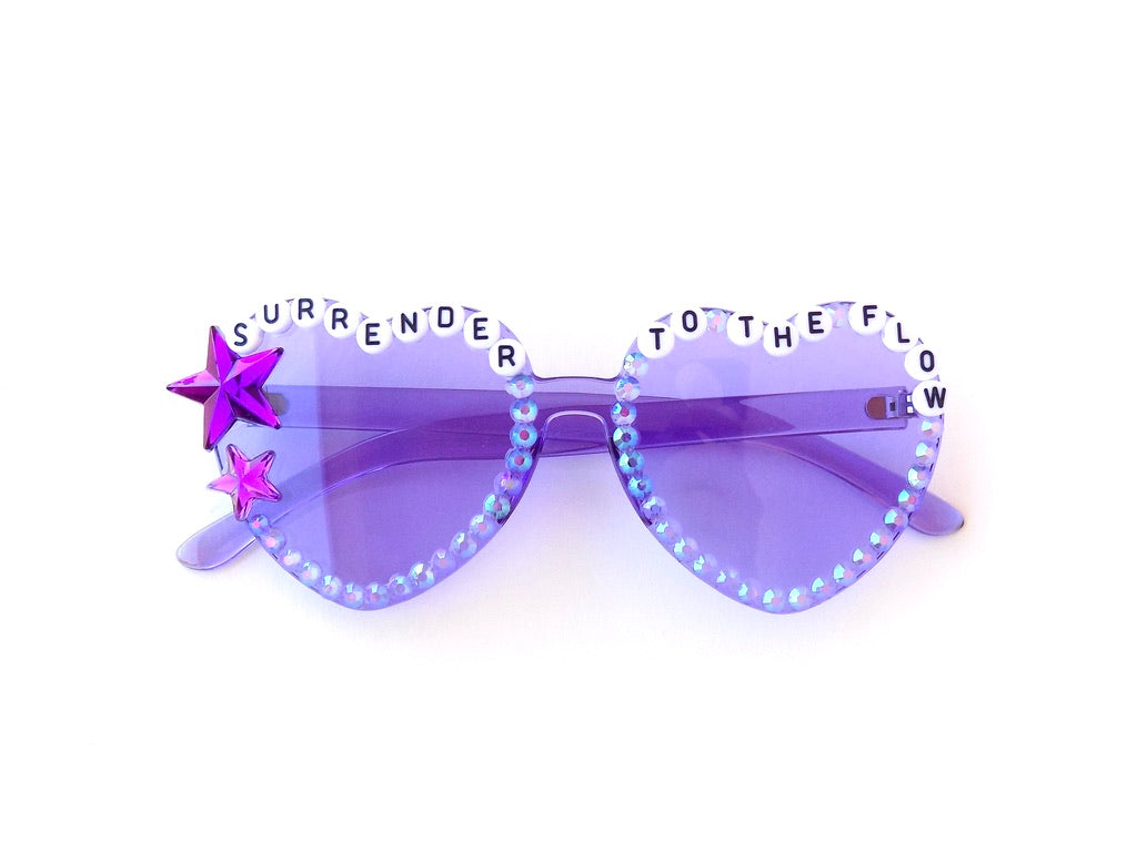 More colors! Phish SURRENDER TO THE FLOW heart-shaped sunnies