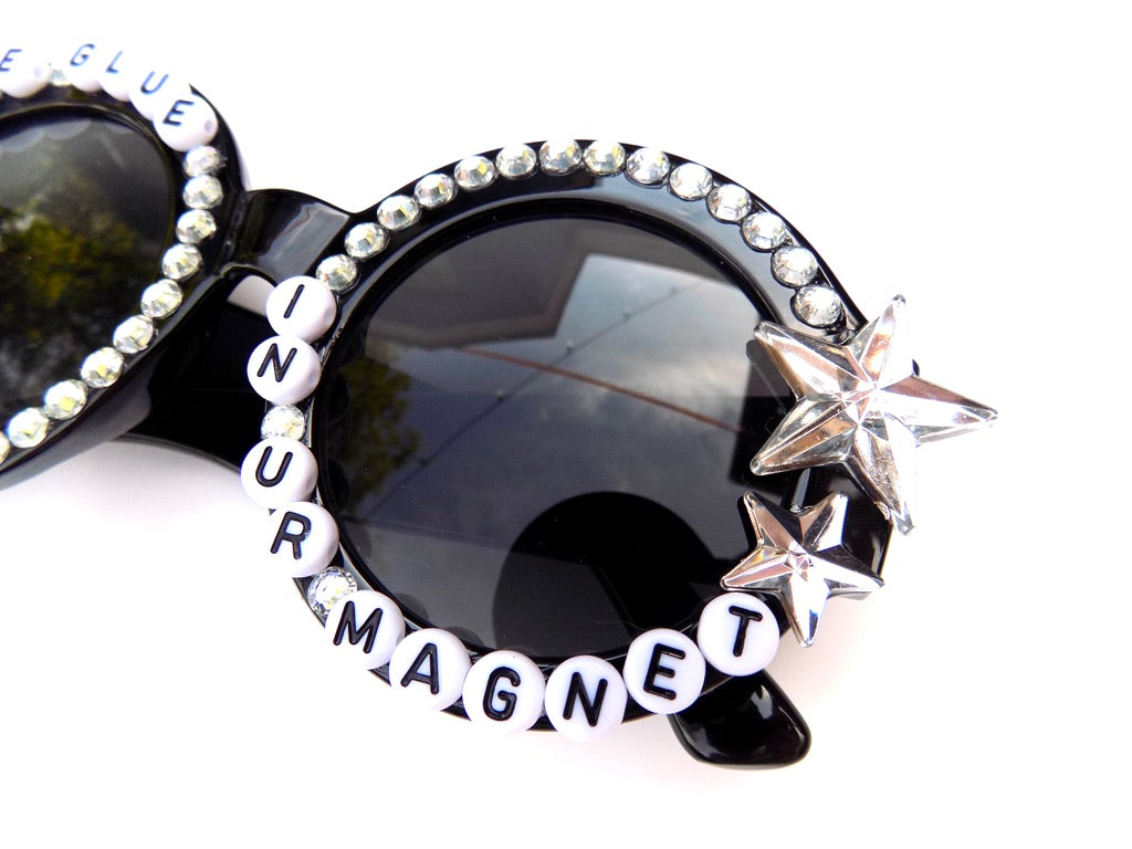 Phish THE GLUE IN UR MAGNET chunky round sunnies