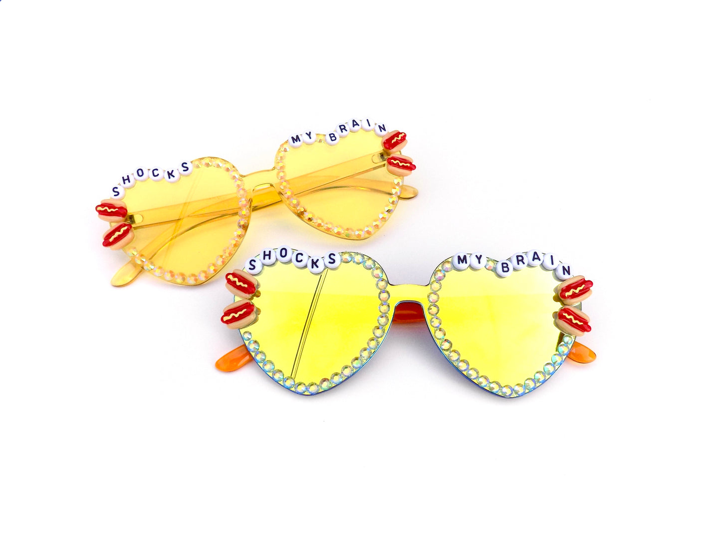 More Colors! Phish SHOCKS MY BRAIN heart-shaped sunnies