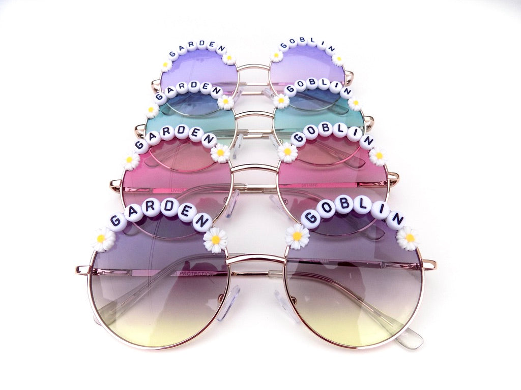 King Gizzard GARDEN GOBLIN round metal sunnies
