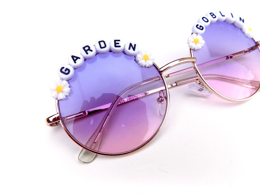 King Gizzard GARDEN GOBLIN round metal sunnies