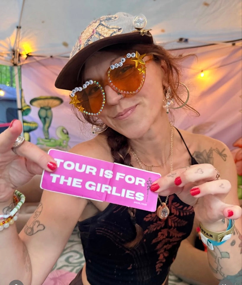 PRE-ORDER: SHUT THE FUCK UP heart-shaped glasses