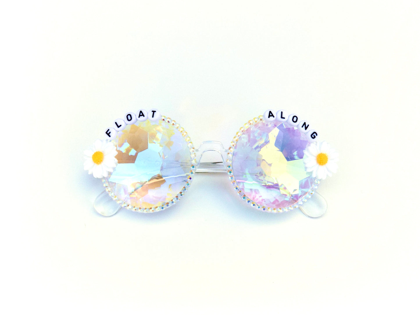 King Gizz FLOAT ALONG kaleidoscope glasses (vision impairing - novelty glasses)