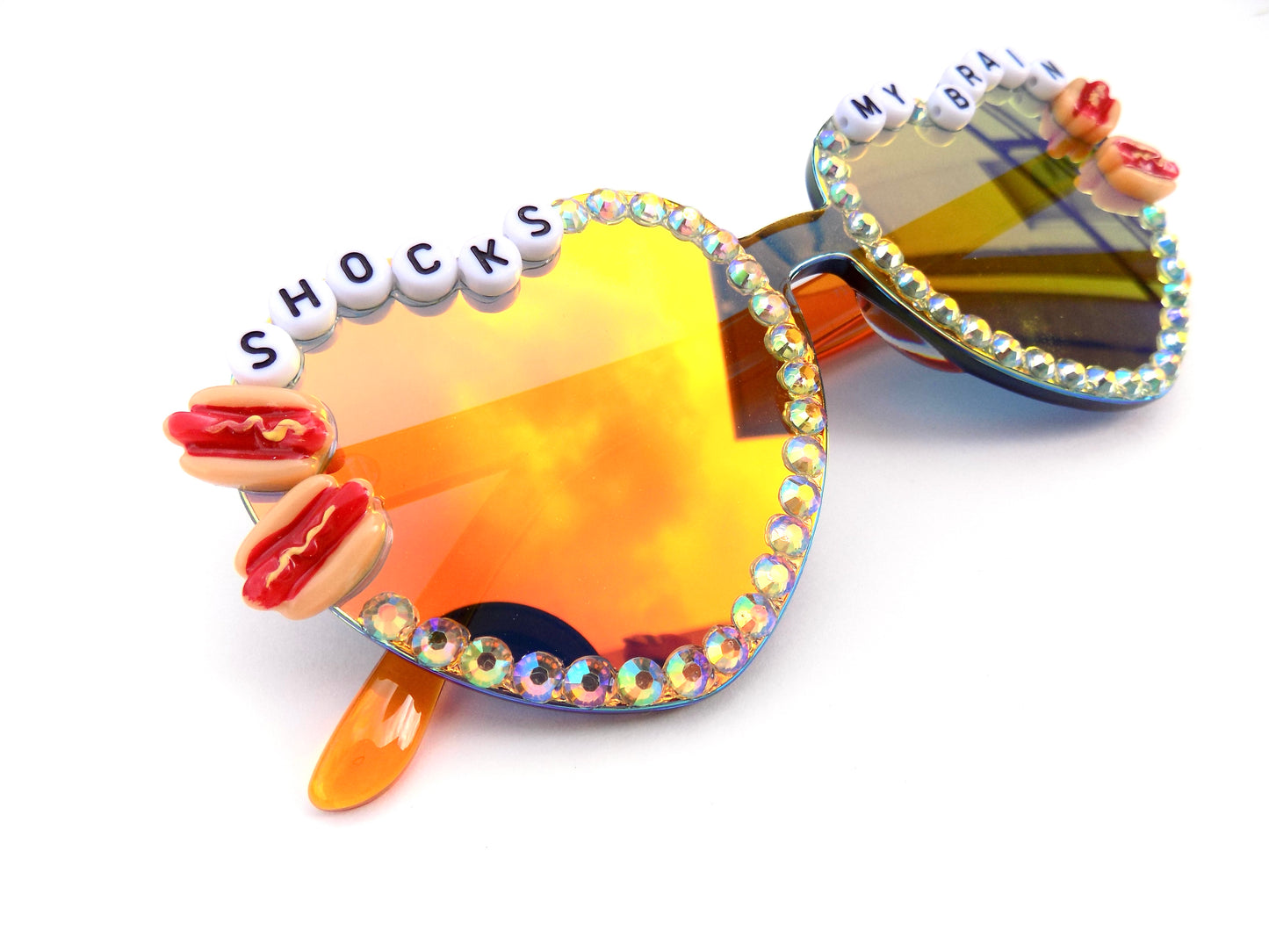 More Colors! Phish SHOCKS MY BRAIN heart-shaped sunnies