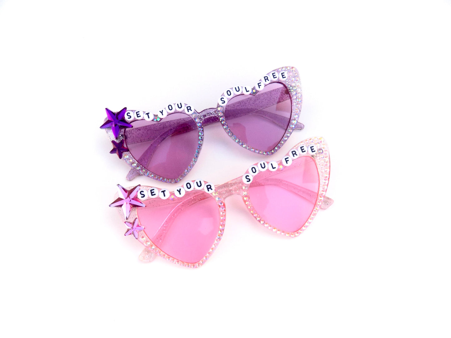 More Colors! Phish SET YOUR SOUL FREE cat-eye heart-shaped sunnies
