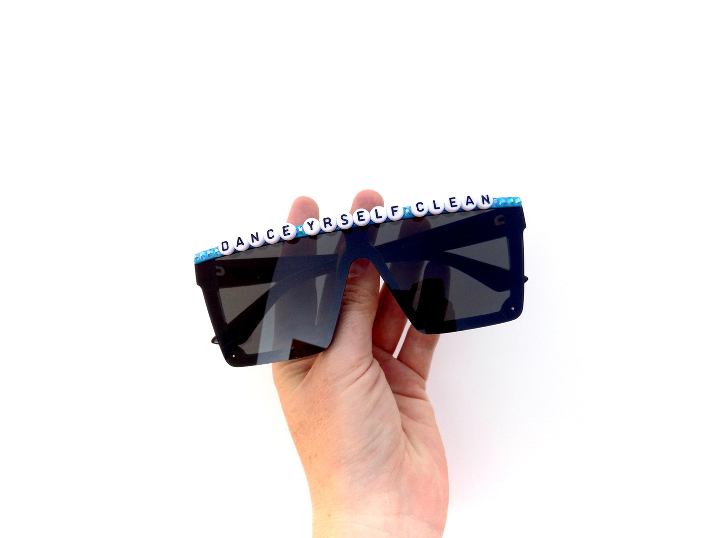 LCD Soundsystem DANCE YRSELF CLEAN flat-top sunglasses
