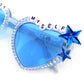 Phish YOU ENJOY MYSELF cat-eye heart-shaped sunnies