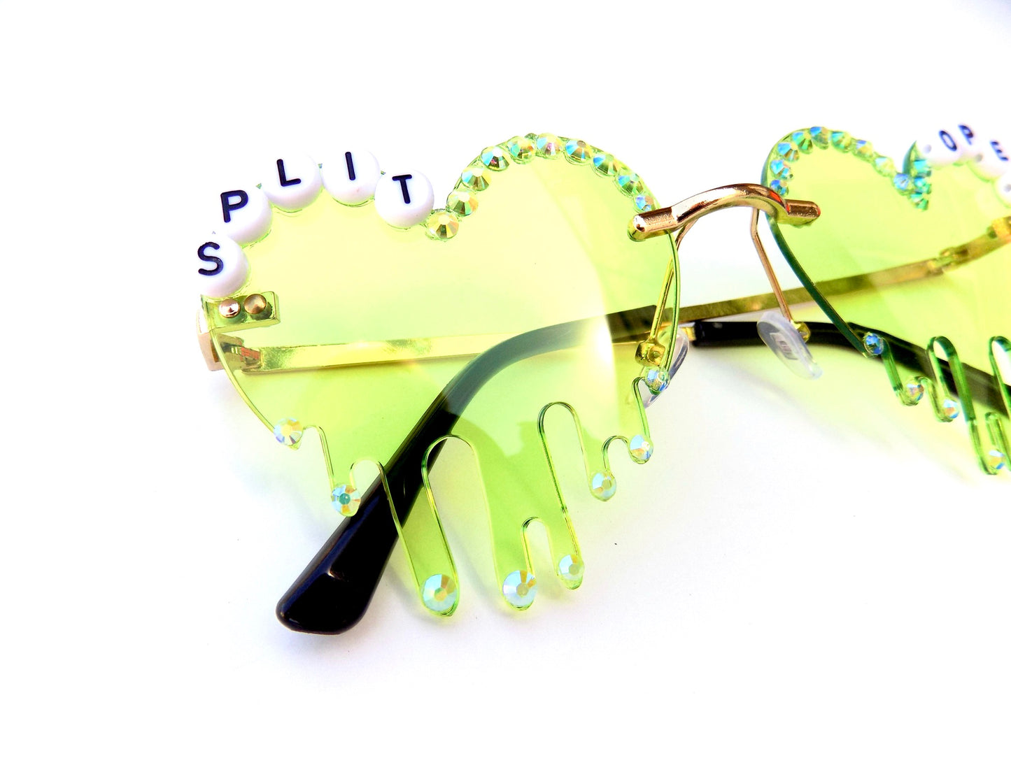 Phish SPLIT OPEN (and melt) melting heart-shaped metal sunnies