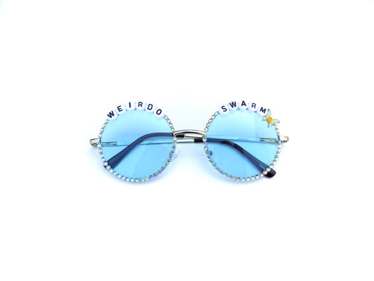 King Gizz WEIRDO SWARM round metal frame sunnies