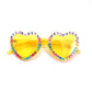 More Colors! King Gizzard ALL BIGOTS GET FUCKED heart-shaped sunnies