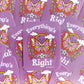 Phish "Everything's Right" groovy butterfly sticker