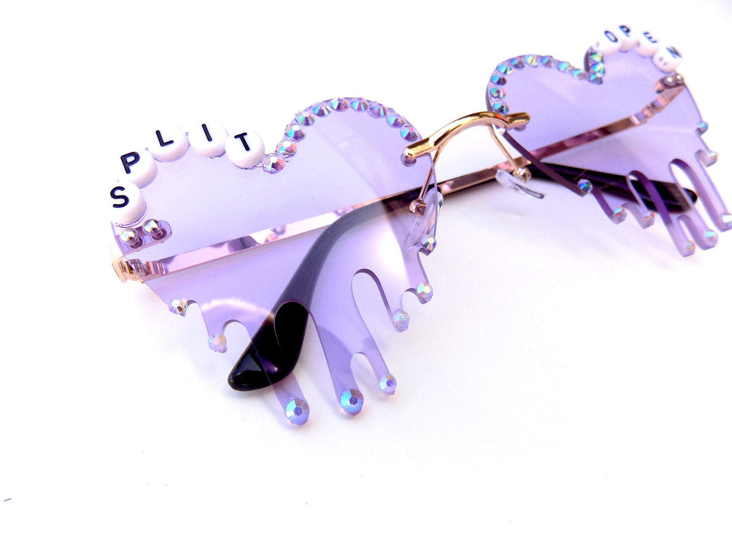 Phish SPLIT OPEN (and melt) melting heart-shaped metal sunnies