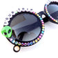 Phish YOUR TRIP IS SHORT round sunnies