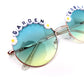 King Gizzard GARDEN GOBLIN round metal sunnies