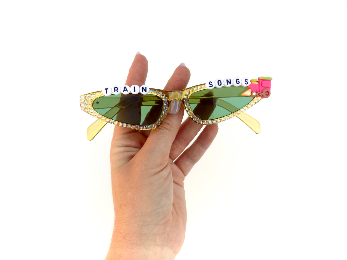 Billy Strings TRAIN SONGS green micro sunnies
