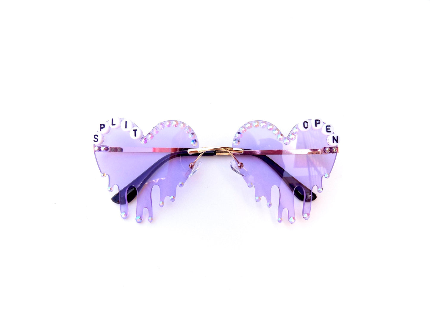 Phish SPLIT OPEN (and melt) melting heart-shaped metal sunnies