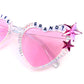 Widespread Panic AIN'T LIFE GRAND heart-shaped cat-eye sunnies