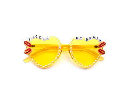 More Colors! Phish SHOCKS MY BRAIN heart-shaped sunnies