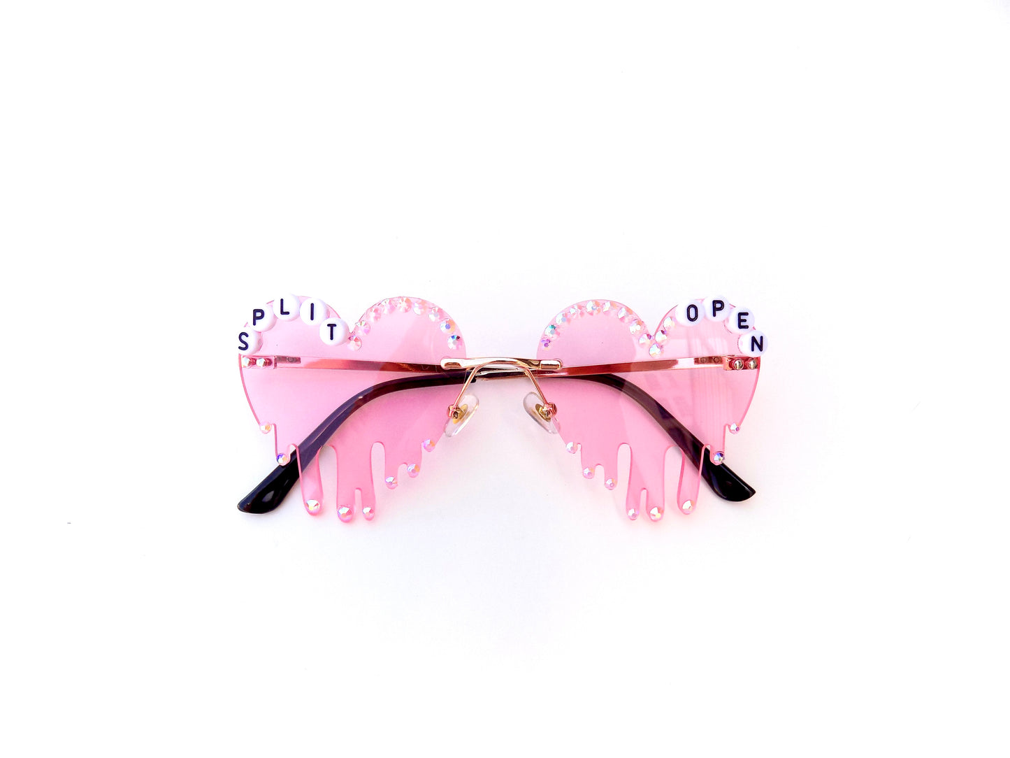 Phish SPLIT OPEN (and melt) melting heart-shaped metal sunnies