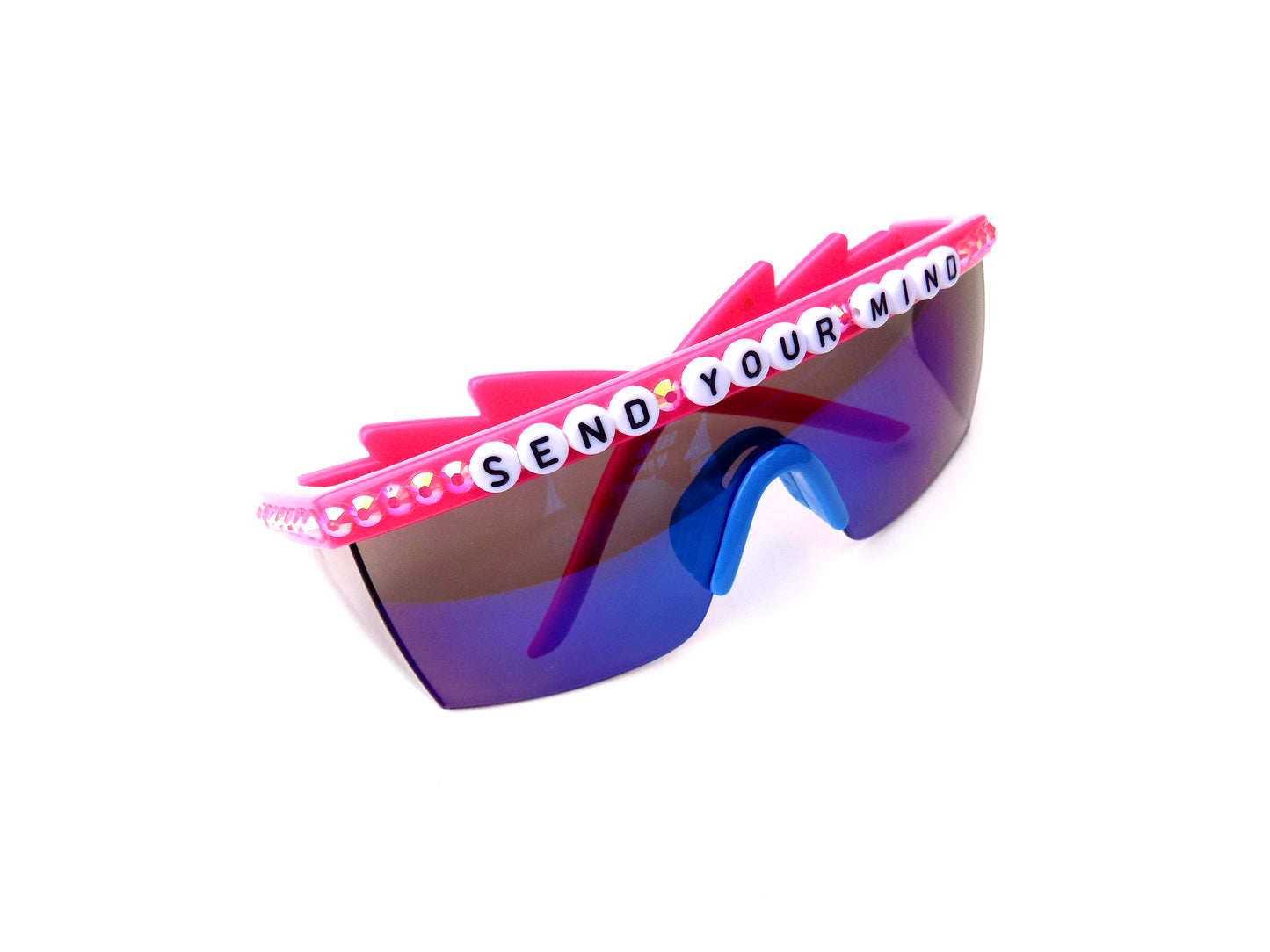 Widespread Panic SEND YOUR MIND flat-top shield sunglasses