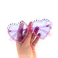 King Gizzard STUCK IN A DAYDREAM oversized heart-shaped sunnies