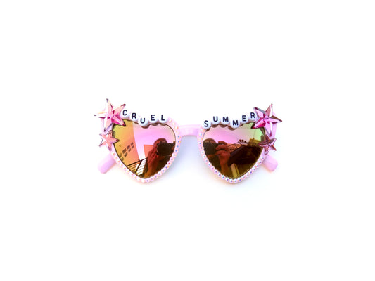 CHILDREN'S Taylor Swift "Cruel Summer" cat-eye heart-shaped sunnies