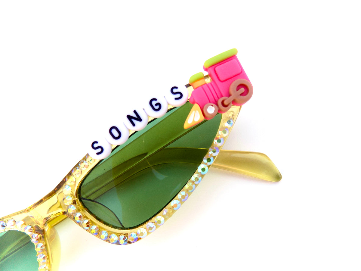 Billy Strings TRAIN SONGS green micro sunnies