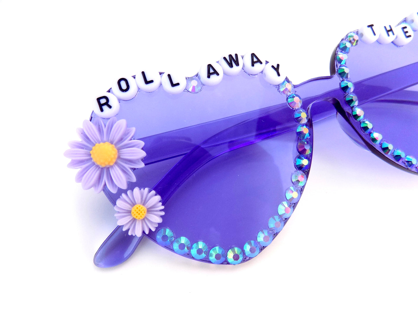 Grateful Dead ROLL AWAY THE DEW heart-shaped sunnies