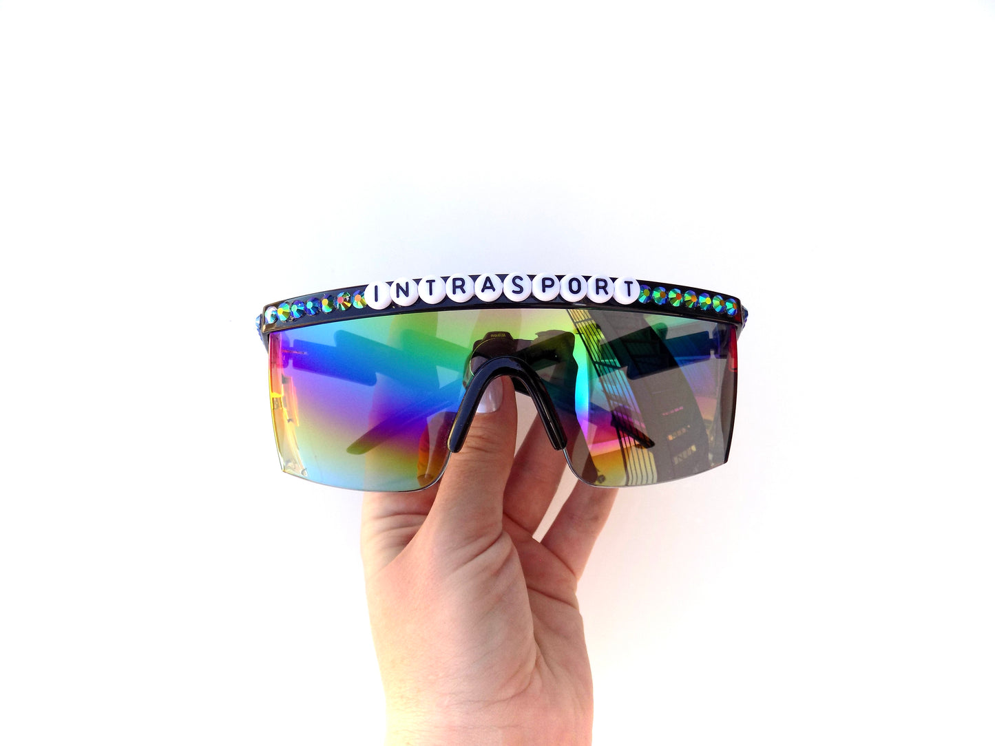 King Gizzard and the Lizard Wizard INTRASPORT flat-top shield sunglasses