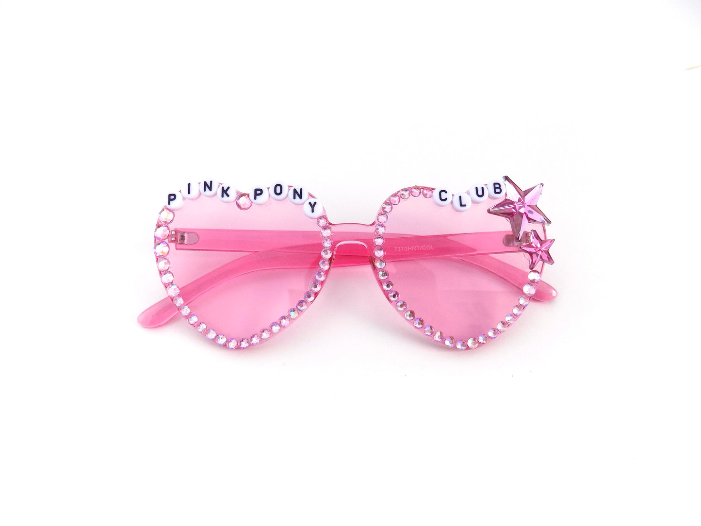 Chappell Roan PINK PONY CLUB heart-shaped sunnies