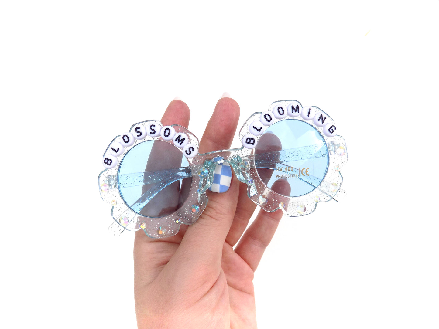 Children's BLOSSOMS BLOOMING round flower-shaped sunnies