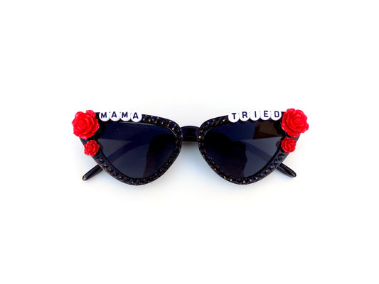 Merle Haggard/Grateful Dead MAMA TRIED cat-eye sunnies